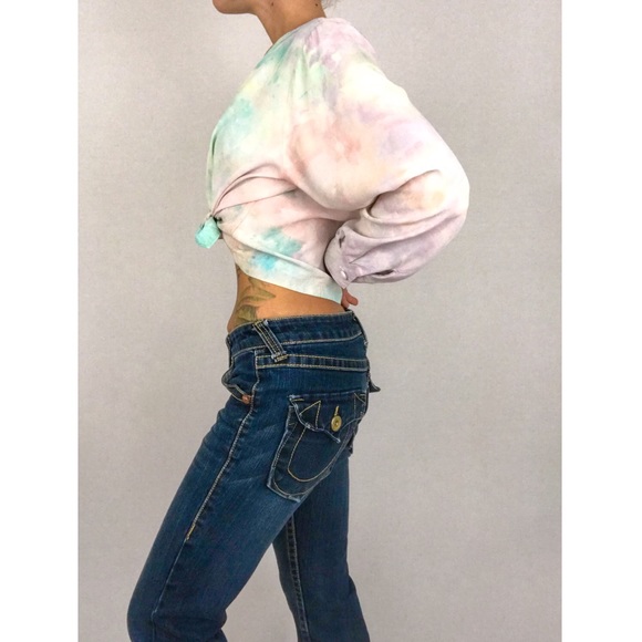 Vintage 💫 Hand-Dyed Blouse in Dreaming - Picture 11 of 15